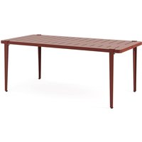 TipToe - Gartentisch MIDI Kollektion, 190 x 90 cm, brick red von TipToe