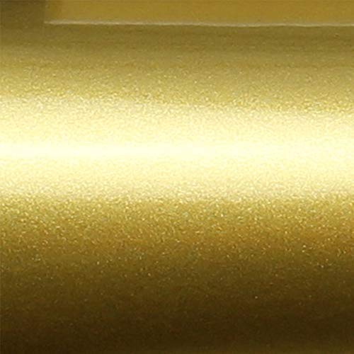TipTopCarbon 5,8€/m² Möbelfolie Gold Glanz Klebefolie 5m x 62cm selbstklebende Plotterfolie glänzend von TipTopCarbon