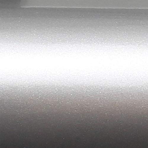 TipTopCarbon 5,8€/m² Möbelfolie Silber/Silver Glanz Klebefolie 5m x 62cm selbstklebende Plotterfolie glänzend von TipTopCarbon