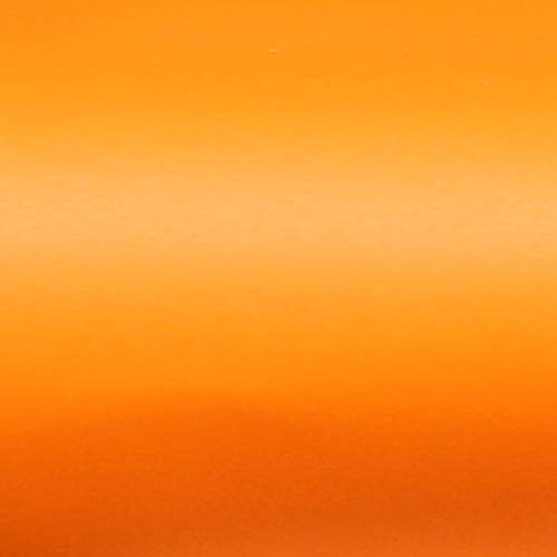 TipTopCarbon 6,45€/m² Möbelfolie Orange Matt Klebefolie 5m x 62cm selbstklebende Plotterfolie matte von TipTopCarbon