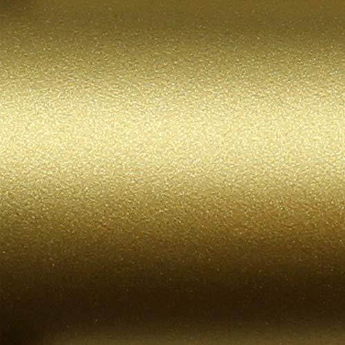 TipTopCarbon 5,64€/m² Möbelfolie Gold Matt Klebefolie 10m x 62cm selbstklebende Plotterfolie matte von TipTopCarbon