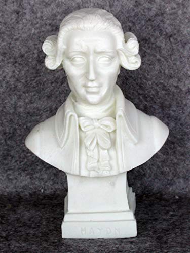 Tipigra Büste Haydn Figur hochwertiger Kunstguß aus Italien 12 cm Tipigra Büste Haydn Figur hochwertiger Kunstguß aus Italien 12 cm von Tipigra