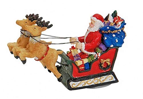 Tipigra Lichthaus G.Wurm Zubehör weihnachtliche Miniatur RENTIERSCHLITTEN 9x5x3 cm Tipigra Lichthaus G.Wurm Zubehör weihnachtliche Miniatur RENTIERSCHLITTEN 9x5x3 cm von Tipigra