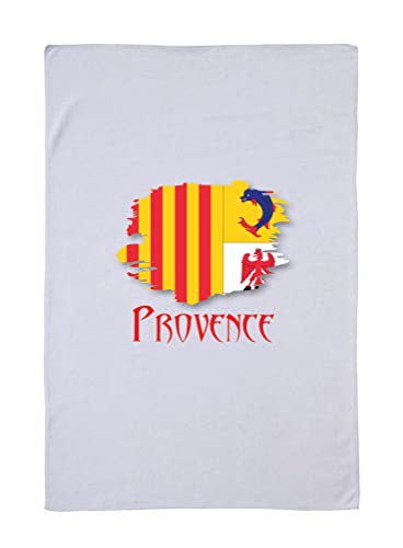 Tipolitografia Ghisleri Handtuch, Strandtuch, Handtuch Provence mit Flagge 88 von Tipolitografia Ghisleri