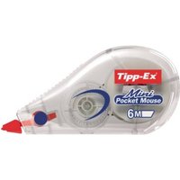 Tipp-Ex Korrekturroller Mini Pocket Mouse 5mm Weiß 6m von Tipp-Ex