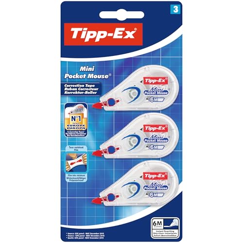 Tipp-Ex Mini Pocket Mouse 6m x3 von Tipp-Ex