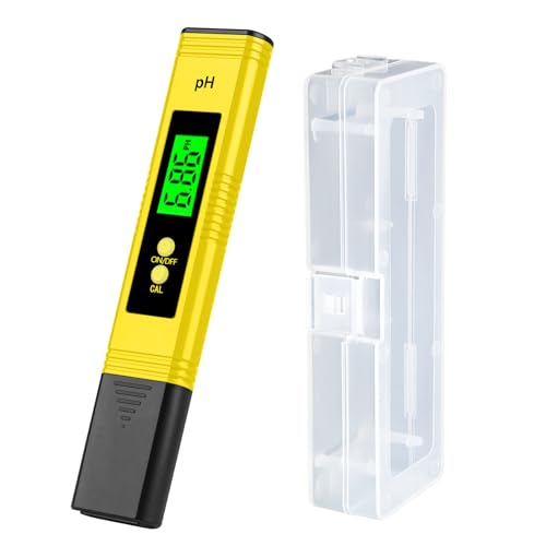 Messgerät Digital PH Genauigkeit Wasserqualität Tester 0,01 Auflösung 0-14 Messbereich mit Auto-Kalibrierung Digital Wert PH Tester für Überprüfung Trinkwasser Aquarium Pools Schwimmbad Labor Messgerät Digital PH Genauigkeit Wasserqualität Tester 0,01 Auflösung 0-14 Messbereich mit Auto-Kalibrierung Digital Wert PH Tester für Überprüfung Trinkwasser Aquarium Pools Schwimmbad Labor von Tiryns