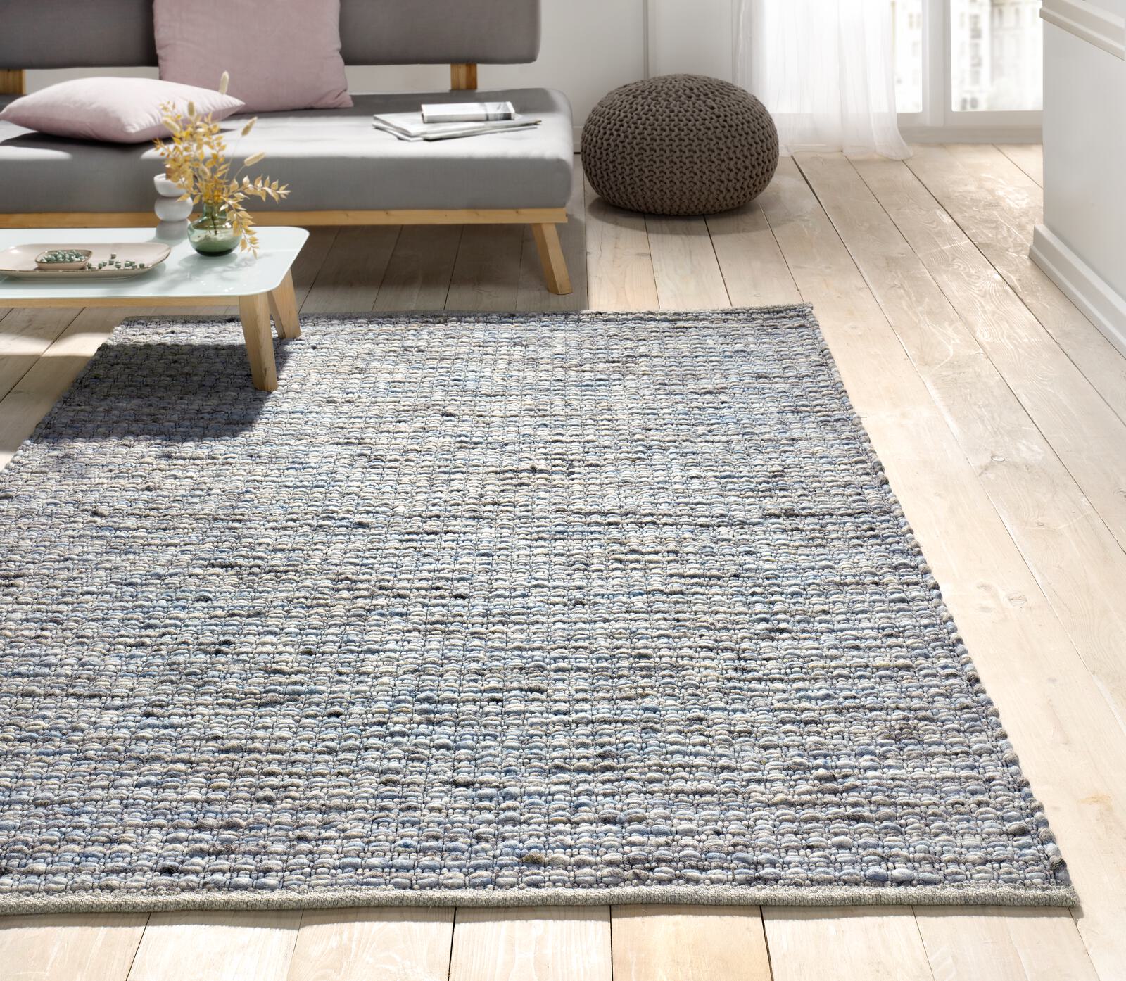 Tisca Handwebteppich Gonteno Flame ca. 200x290cm in Farbe grau bleu Tisca Handwebteppich Gonteno Flame ca. 200x290cm in Farbe grau bleu von Tisca