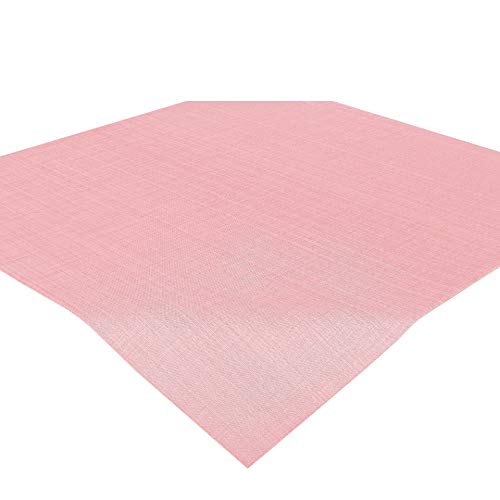 Tischdecke Wien, rosa, 85x85 cm, Fleckschutz, Mitteldecke für das ganze Jahr von Tischdeckenshop24