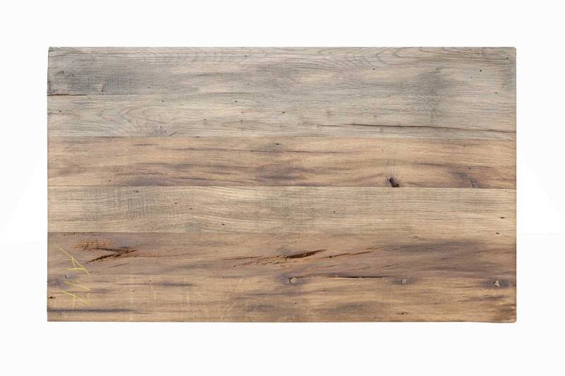 Tischhelden Tischplatte Tischplatte recyceltes Massivholz von Tischhelden