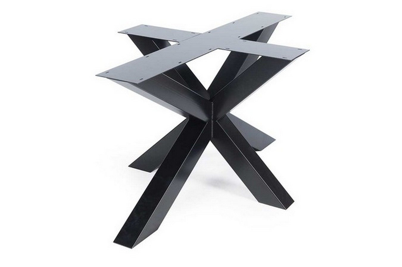 Tischhelden Tischbein Tischgestell Ironline Rex Regular schwarz von Tischhelden