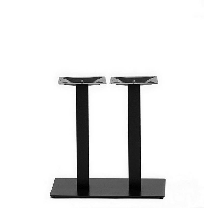 Tischhelden Tischbein Tischgestell Gastro Line Duo Stahl schwarz von Tischhelden