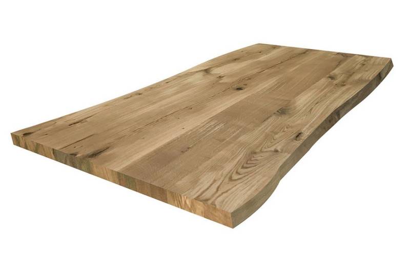Tischhelden Tischplatte Tischplatte 8 cm Asteiche massiv organische Kante Tischhelden Tischplatte Tischplatte 8 cm Asteiche massiv organische Kante von Tischhelden