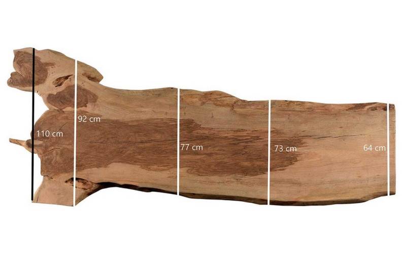 Tischhelden Tischplatte Tischplatte Massivholz Mango Monolith 277 von Tischhelden
