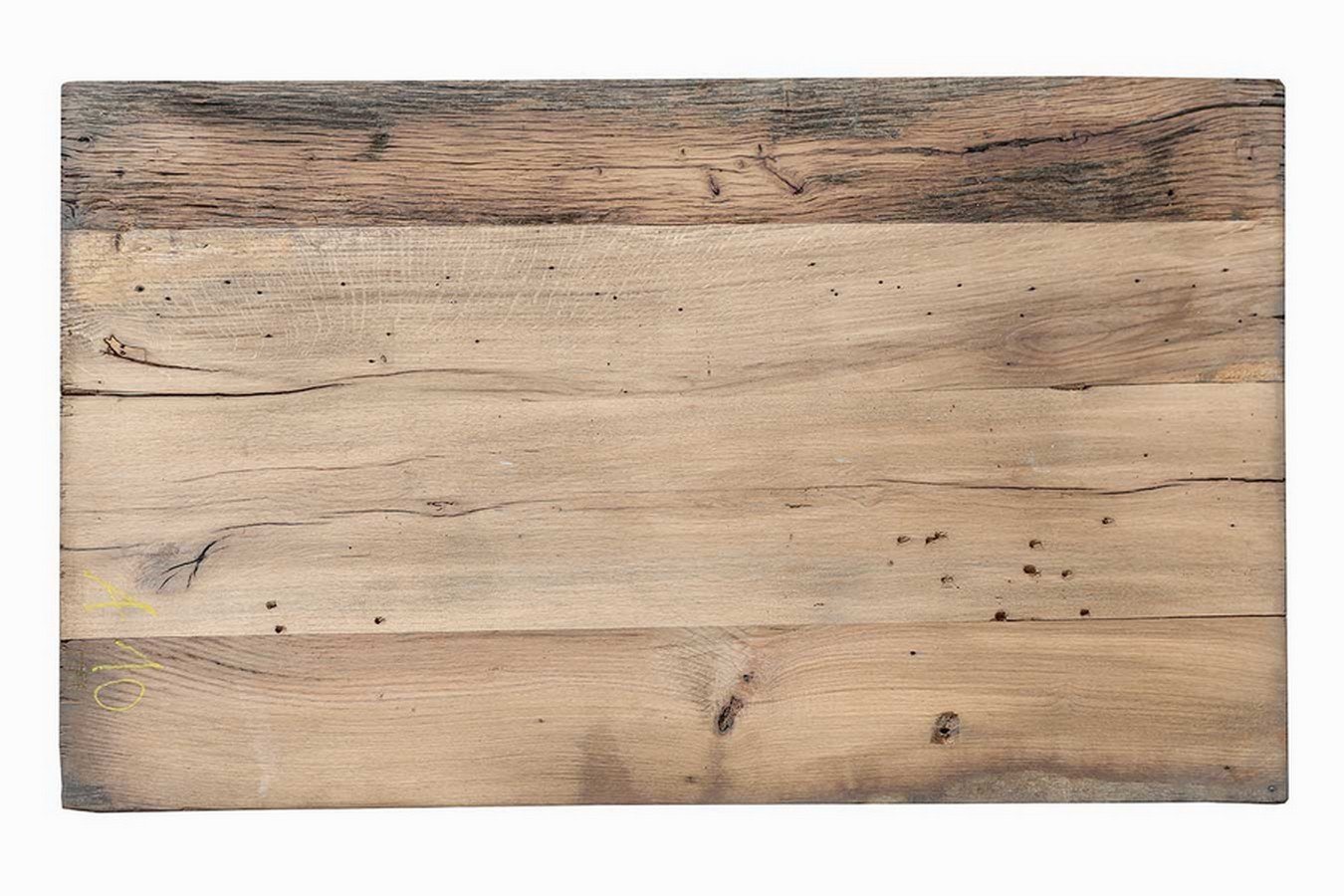 Tischhelden Tischplatte Tischplatte recyclet Massivholz Alteiche von Tischhelden