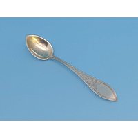 Antiker Jugendstil Salzlöffel Silber 830Er Süßstofflöffel #001 Denmark von TischleinDeckDich123