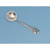 Antiker Jugendstil Salzlöffel Silber 830Er Süßstofflöffel #001 Denmark von TischleinDeckDich123
