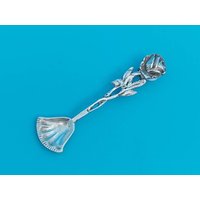 Hildesheimer - Rose Salzlöffel 90Er Silber Süßstofflöffel #66 von TischleinDeckDich123