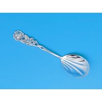 Hildesheimer Rose Zuckerlöffel Versilbert 100Er Zuckerstreuer #013 von TischleinDeckDich123