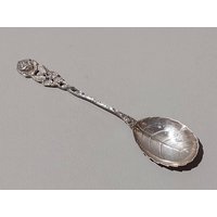 Hildesheimer - Rose Zuckerlöffel Versilbert 90Er Zuckerheber #008 von TischleinDeckDich123