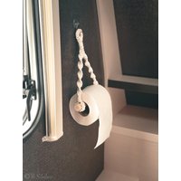 Makramee Toilettenpapierhalter Für Wohnwagen/Wohnmobil | Camping Boho Deko Camper Vanlife Aufhängung Campingzubehör Klorolle Makramee Toilettenpapierhalter Für Wohnwagen/Wohnmobil | Camping Boho Deko Camper Vanlife Aufhängung Campingzubehör Klorolle von TischlerSchubert
