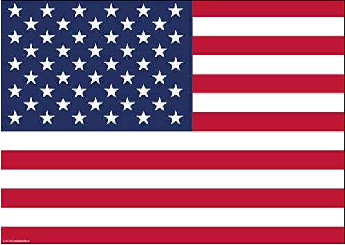Tischset | Platzset - USA Flagge - 10 Stück - hochwertige Tischdekoration 44 x 32 cm für Motto-Partys oder amerikanische Abende Tischset | Platzset - USA Flagge - 10 Stück - hochwertige Tischdekoration 44 x 32 cm für Motto-Partys oder amerikanische Abende von Tischsetmacher
