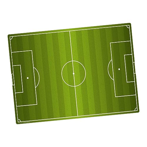 Tischset | Platzset abwaschbar – Fußballfeld – 44 x 32 cm – aus hochwertigem Vinyl von Tischsetmacher