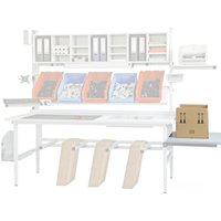 Tischverlängerung für DAHMEN Packtische Classic und Multiplex, BxT 600 x 900 mm, anthrazit von DAHMEN