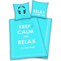 Tiseco Home Studio | Bettbezug Keep calm and relax von Tiseco Home Studio