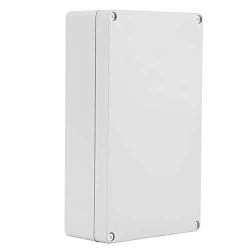 Anschlussdose, IP65 ABS Kunststoff Wasserdicht Universal Abzweigdose für den Außenbereich, Elektrische Dosen Projektgehäuse Gehäuse Verdrahtung Grau (200x120x56mm) von Tissting