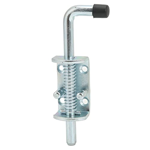 Federriegel Torriegel Bolzenriegel Schlossriegel Türriegel Stahl Verzinkt 171mm/6.73 Zoll RV Trailer Tor Federbelastete Verriegelung für Truhentür Container Schrank (1 Stück) von Tissting