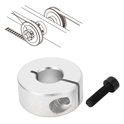 Tissting 10 Stück Geteilte Stellringe 12mm Innen Aluminiumlegierung Tiefenanschlagringe Klemm Wellenmanschette Klemmring für Sackkarren Reifen Bollerwagen Tissting 10 Stück Geteilte Stellringe 12mm Innen Aluminiumlegierung Tiefenanschlagringe Klemm Wellenmanschette Klemmring für Sackkarren Reifen Bollerwagen von Tissting