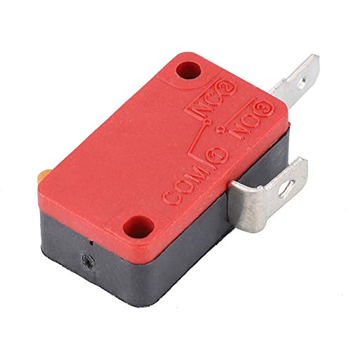 Tissting 10 Stück V-15-1c25 Mikro-Endschalter, Spdt-Schnell-Mikroschalter Xv-15-1a25 Spst Nr. 2-polige Drucktasten-Mikroschalter Tissting 10 Stück V-15-1c25 Mikro-Endschalter, Spdt-Schnell-Mikroschalter Xv-15-1a25 Spst Nr. 2-polige Drucktasten-Mikroschalter von Tissting