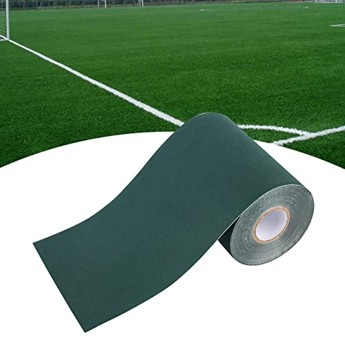 Tissting 10m x 15cm Klebeband Gras, Kunstrasen Klebeband Selbstklebendes Rasenband Vlies Umweltfreundliches Kunstrasen Fugenband(Grün) von Tissting