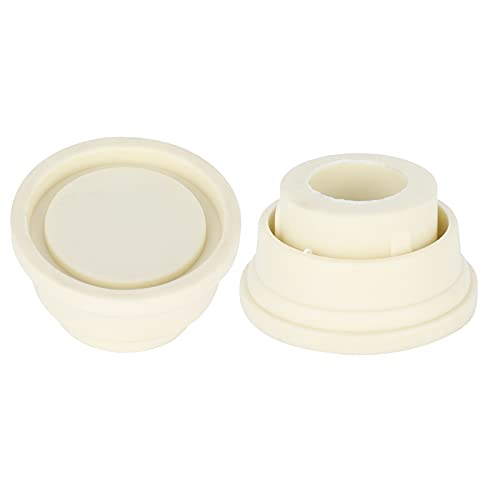 Tissting 2 Stück Poolleiter Gummipuffer, 39mm/1.5zoll Gummi Stopper für Poolleiter Pools Schutzkappen Schwimmbadleiter Gummistecker Leiter Sicherheitsstoßstange Weiße von Tissting