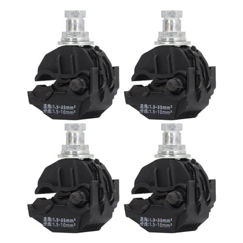 Tissting 5PCS Insulation Piercing Connector, 1 kV Isolierung Piercing Anschluss Ohne Schäbige Piercing Klemme Luftbohrverbinder Hoher Kabel Splitter für Haupt Zweiglinienverbindung Tissting 5PCS Insulation Piercing Connector, 1 kV Isolierung Piercing Anschluss Ohne Schäbige Piercing Klemme Luftbohrverbinder Hoher Kabel Splitter für Haupt Zweiglinienverbindung von Tissting