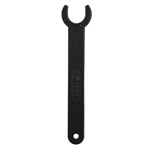 Tissting ER M Type Schlüssel Hochleistungsstahl Spindelspanner, Collet Chuck Werkzeug CNC-Zubehör für Maschinenbedienung (ER20- a) von Tissting