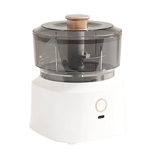Tissting Elektrischer Zerkleinerer 350ml/11.8oz, 110W Mini Mixer mit Edelstahlklingen - Multifunktionaler Küchenhelfer für Fleisch, Obst und Gemüse, ideal für Babynahrung und schnelle Zubereitung Tissting Elektrischer Zerkleinerer 350ml/11.8oz, 110W Mini Mixer mit Edelstahlklingen - Multifunktionaler Küchenhelfer für Fleisch, Obst und Gemüse, ideal für Babynahrung und schnelle Zubereitung von Tissting