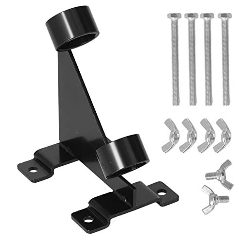 Tissting Flaggenmast Halter Halterung für Haus, 304 Edelstahl Flaggenmast Mount Bracket Kit für Porch Garten Hof Boot Wandmontage Flaggenmast Geländer Balkon RV von Tissting