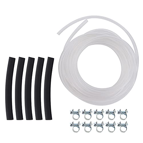 Tissting Kraftstoffschlauch mit Clip 89031118, Gummischlauch Kunststoffzubehör für Heizsysteme, 89031118 Modell Ölleitung passend für Heizgeräte Tissting Kraftstoffschlauch mit Clip 89031118, Gummischlauch Kunststoffzubehör für Heizsysteme, 89031118 Modell Ölleitung passend für Heizgeräte von Tissting