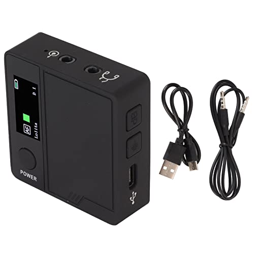 Tissting Live Sound Card Voice Changer, 11 Sound Effects Kompatibel mit Android Plug-and-Play Handheld Stimmenwandler Gerät für Handy-Livestream Karaoke Spiele, Farbdispla von Tissting