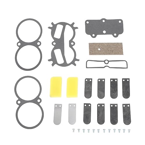 Tissting Überholungs-Kit für Kompressorpumpen, Gaskit-Set Rebuild Set mit Hochleistungsdichtungen VT2200-VT2410 HOKVT12CAH 2Z499-2Z630 aus hochfestem Metall für SEARS VT-Luftkompre Tissting Überholungs-Kit für Kompressorpumpen, Gaskit-Set Rebuild Set mit Hochleistungsdichtungen VT2200-VT2410 HOKVT12CAH 2Z499-2Z630 aus hochfestem Metall für SEARS VT-Luftkompre von Tissting