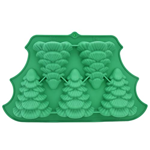 Tissting Weihnachtsbaum Silikonform Backform beständig, Leicht Entnehmbare Kuchenform mit Detailstruktur aus Lebensmittelsilikon für DIY Desserts Kekse Eiswürfel, Spülmaschine Tissting Weihnachtsbaum Silikonform Backform beständig, Leicht Entnehmbare Kuchenform mit Detailstruktur aus Lebensmittelsilikon für DIY Desserts Kekse Eiswürfel, Spülmaschine von Tissting