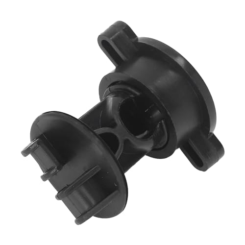 Tissting Zusatzisolator Isolatoren, 100 Stücke Elektronischer Zaunisolator ABS Bolzentyp Isolator Bauernhof Elektrozaun Holzpfosten Isolatoren für 9,5 mm/0,37 Zoll Durchmesser Mittelstange(Schwarz) von Tissting