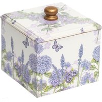 Wilde Blumen Lila Trinket Box Aus Holz Handgefertigt in Uk Wilde Blumen Lila Trinket Box Aus Holz Handgefertigt in Uk von TissueBoxCompany