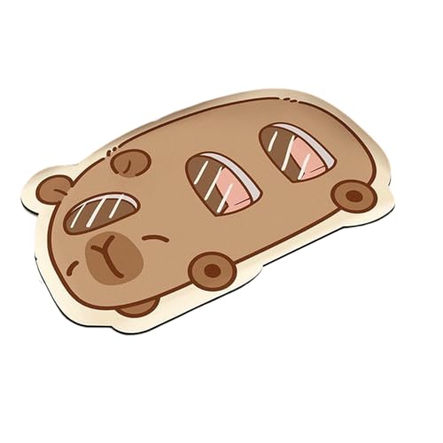 Tisujune Badmatte rutschfest | Capybara rutschfeste Badezimmer Fußmatte,Schnelltrocknende Weiche Matte Absorbierend Diatomeenerde Für Dusche Badewanne von Tisujune