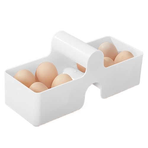 Tisujune Eier Aufbewahrung Für Kühlschrank,Aufbewahrungsbox Für Eier - Mit Gebogenem Griff Stapelbar Für Küche Vorratsraum Camping Reise Picknick Tisujune Eier Aufbewahrung Für Kühlschrank,Aufbewahrungsbox Für Eier - Mit Gebogenem Griff Stapelbar Für Küche Vorratsraum Camping Reise Picknick von Tisujune