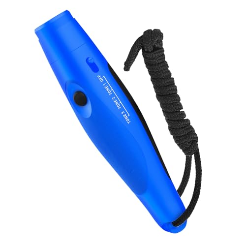 Tisujune Elektronische Trillerpfeife Für Trainer | 3-Ton 3 Verstellbare Lautstärke | Tragbare Hand Schiedsrichterpfeife Für Outdoor Survival Training Hund Wandern Camping Bootfahren Rettungsschwimmer von Tisujune
