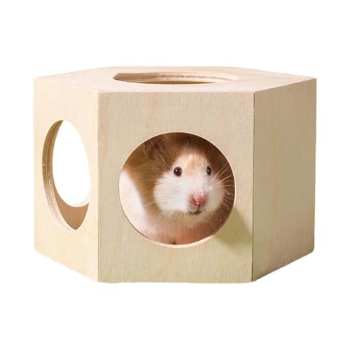 Tisujune Hamster Versteck | Hamsterhütte - Käfig Zubehör Unterschlupf Deko Kleintierbehausung Für Chinchilla Meerschweinchen Gerbil mäuse Tisujune Hamster Versteck | Hamsterhütte - Käfig Zubehör Unterschlupf Deko Kleintierbehausung Für Chinchilla Meerschweinchen Gerbil mäuse von Tisujune