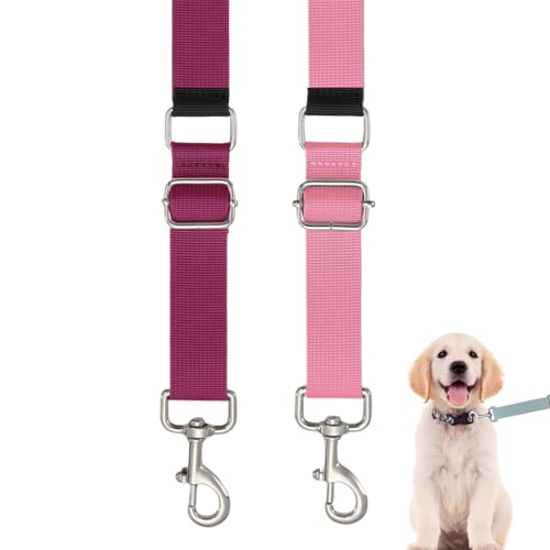 Tisujune Hundepflege-Schlaufen Für Tisch | 2er Set Hundefrisierarm-Schlaufe Für Hunde | Verstellbarer Stabiler Schlaufenring, Pflegezubehör, Nylon-Führungsleine Für Kleine Mittelgroße Große von Tisujune